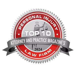 Attorney and Practice Magazine's Top 10 Personal Injury Law Firm