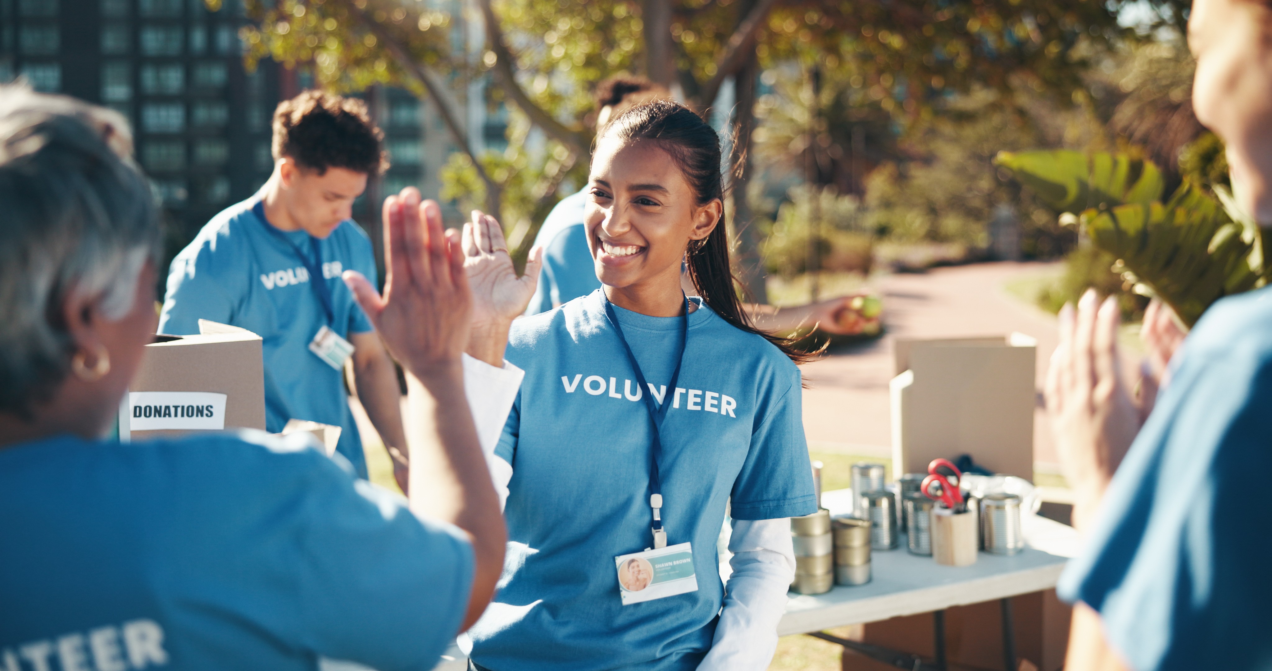 Community volunteers in Hampton Roads